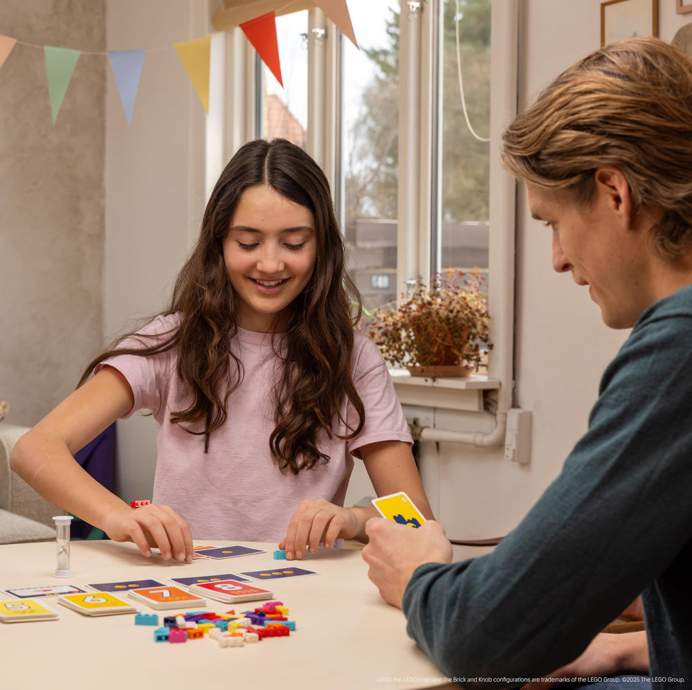 Bezzerwizzer Brick Like This brings family game night with brick-based fun