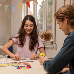 Bezzerwizzer Brick Like This brings family game night with brick-based fun