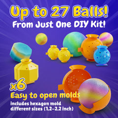 Spray bottle and sealable bags keep balls moist and flexible