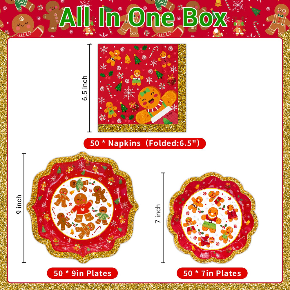 BFUN 9-inch dinner plates with sturdy coating for festive meals.