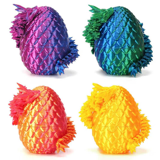 bgezxuy dragon egg articulated open reveals dragon inside for imaginative play