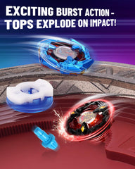 BGOVTAPO stadium starter kit launchers enable precise launches for competitive play