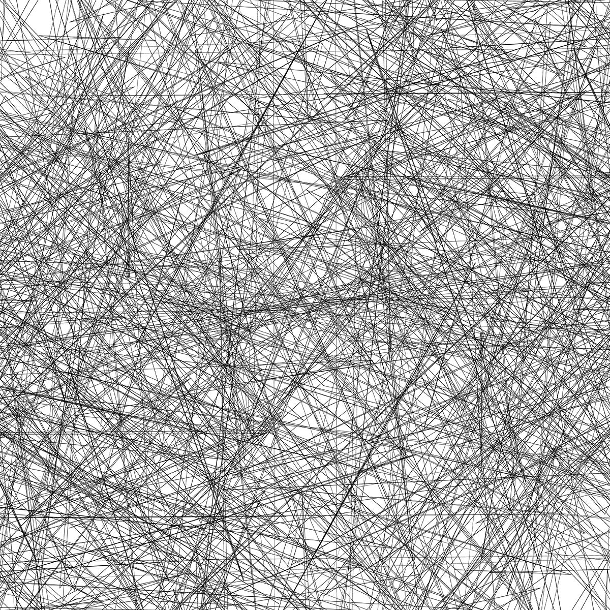 Bgraamiens The Lines 1000-piece puzzle with a black-and-white design for focused thinking