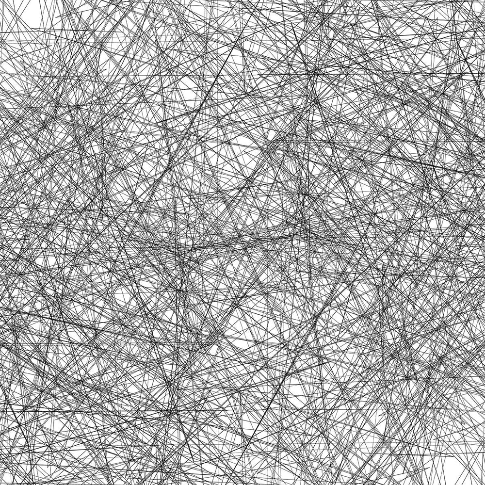 Bgraamiens The Lines 1000-piece puzzle with a black-and-white design for focused thinking