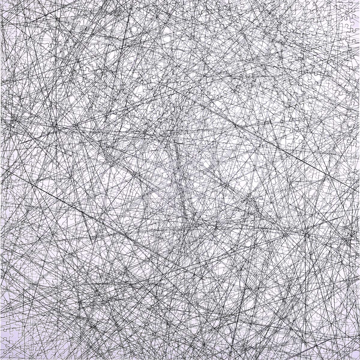 Bgraamiens Lines artistic design – visually striking puzzle for display