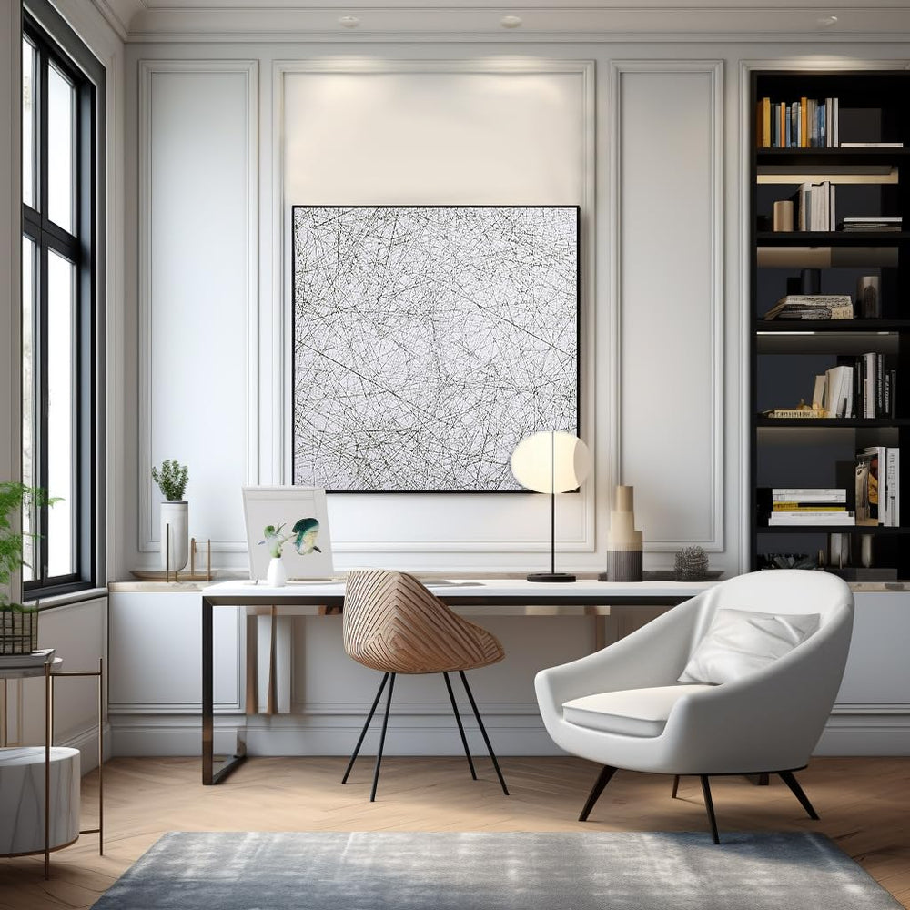 Bgraamiens Lines puzzle on blue board supports steady progress