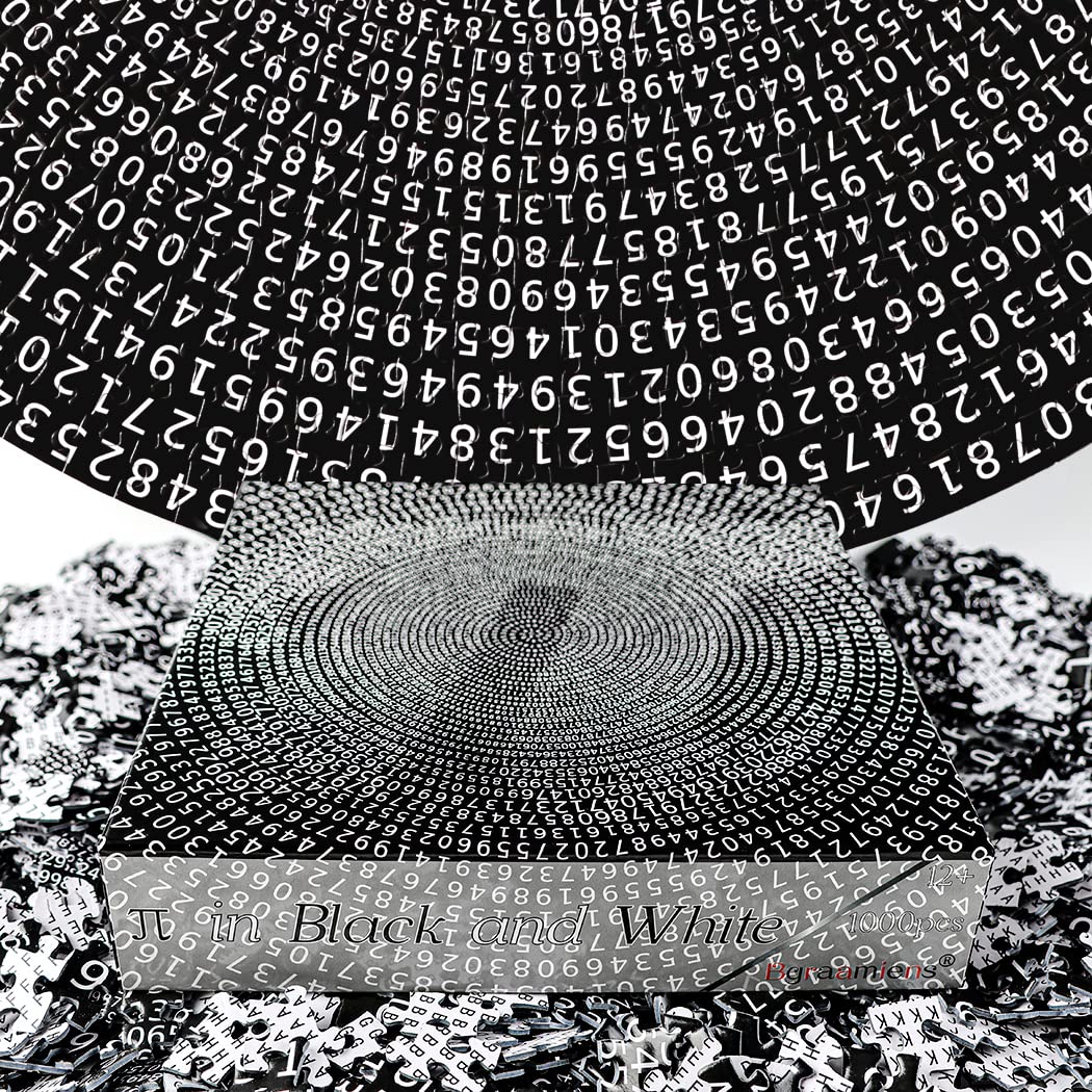 Bgraamiens π Day Puzzle diameter 26.6 inches creates a bold display.