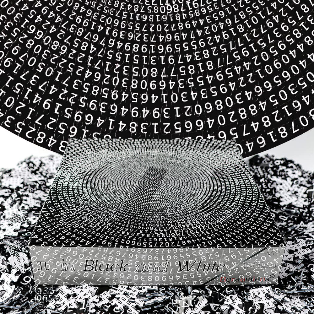 Bgraamiens π Day Puzzle diameter 26.6 inches creates a bold display.