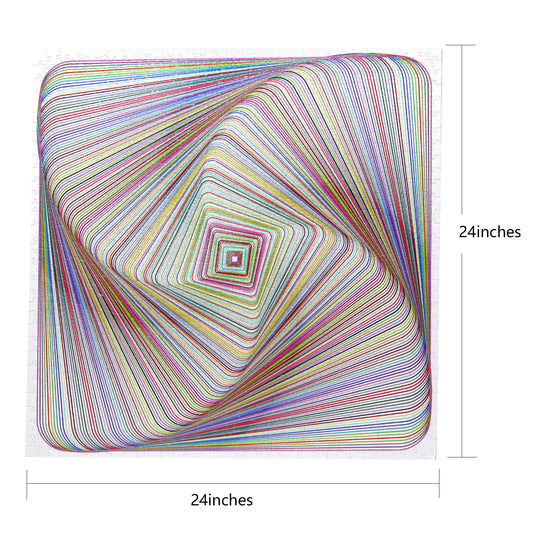 Bgraamiens puzzle backside with letter sections A and B to guide the solve