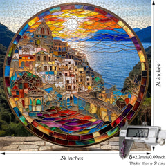 Bgraamiens Cinque Terre colors bring vibrant coast to your table.