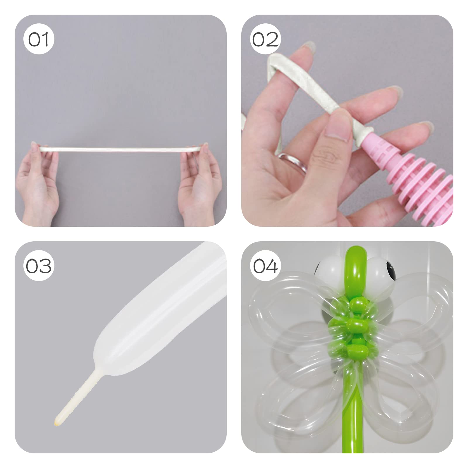 BHUCUTU clown and magician balloon kit inspires creative performances.