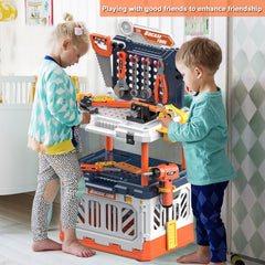 BHYDRY Tool Bench supports STEM curiosity through hands-on construction activities.