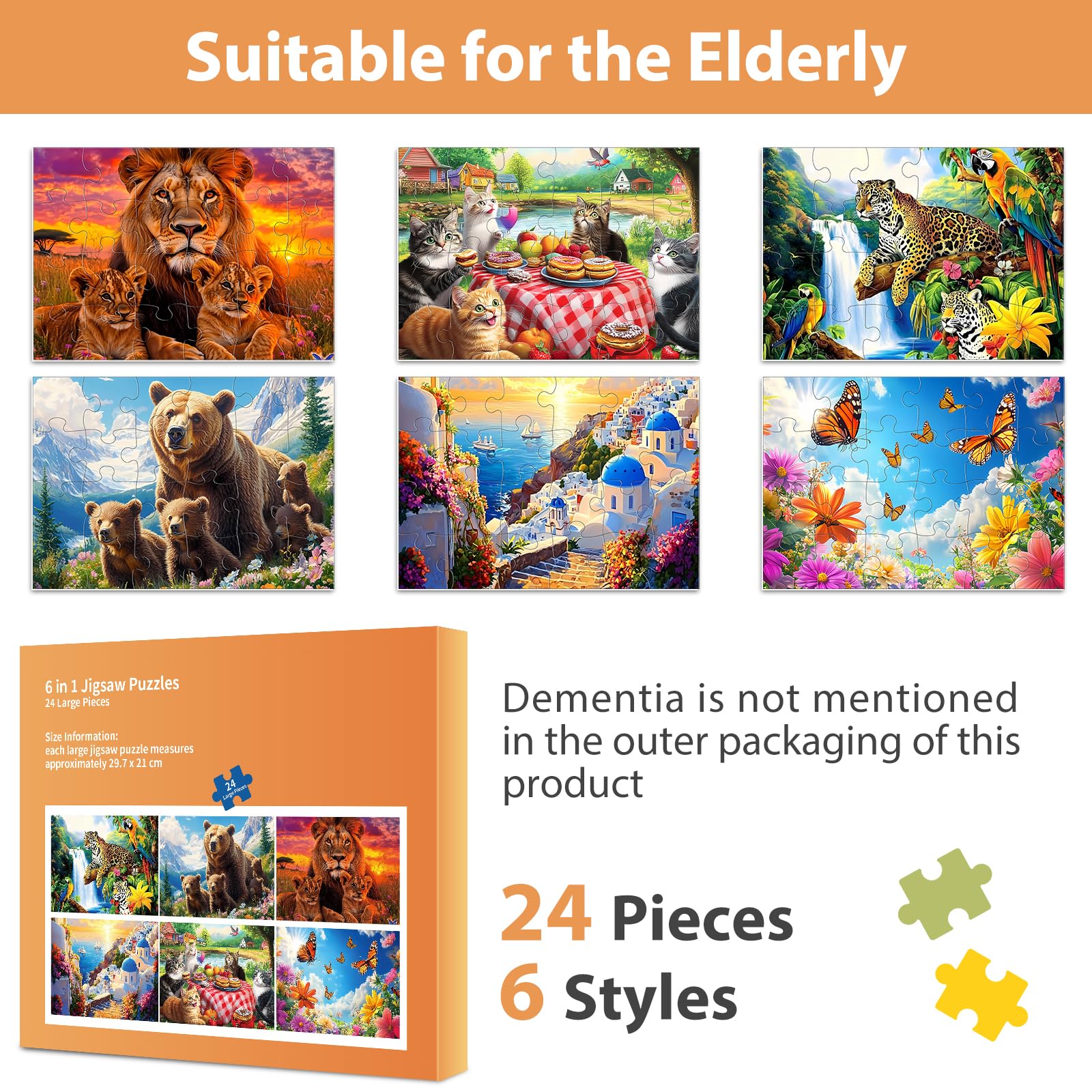 Biarek puzzle-packaging gift-ready environment discreet for gifting