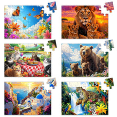 Biarek senior puzzle large pieces for easy grip during play