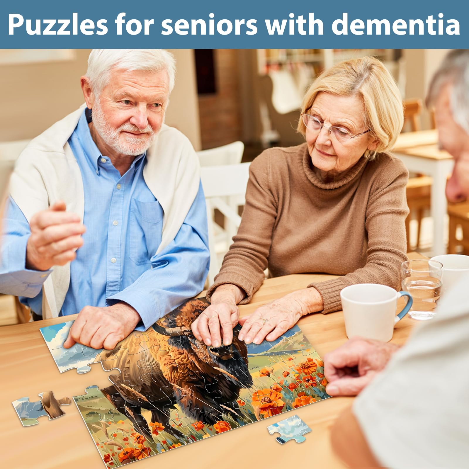 Biarek easy-handle pieces for comfortable daily puzzle sessions