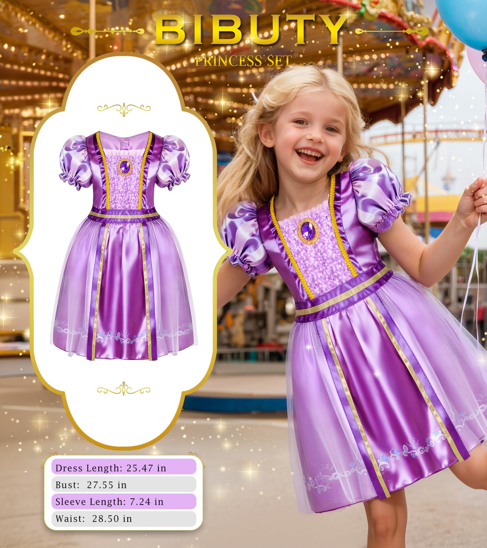BIBUTY dress-up gift box for birthday party celebrations