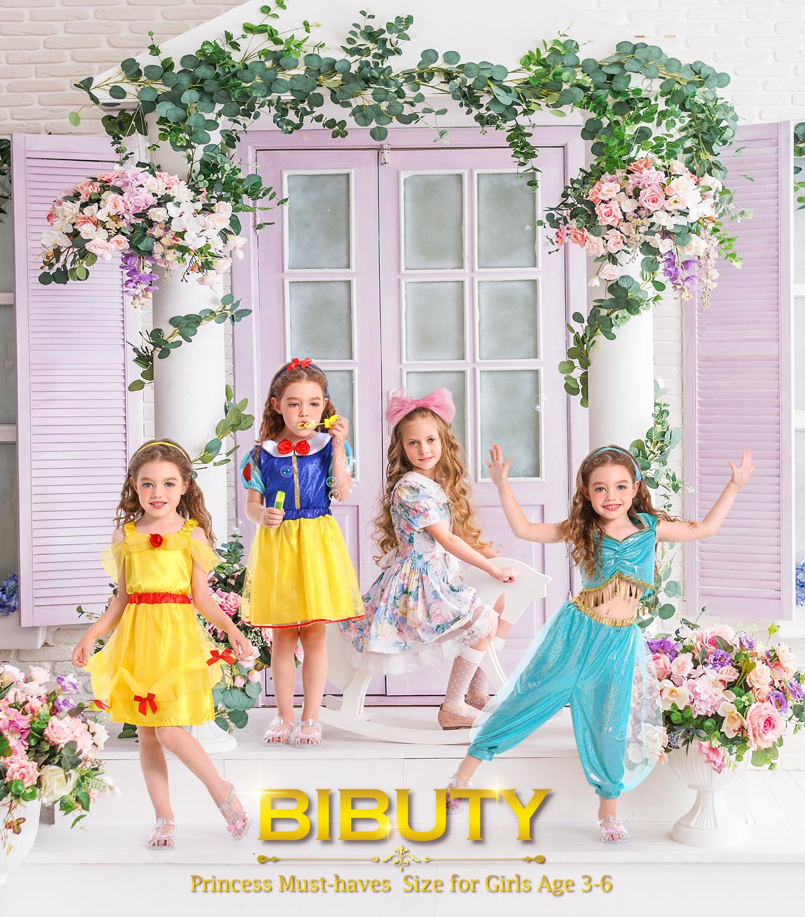 BIBUTY party dress-up set ideal for birthdays and cosplay