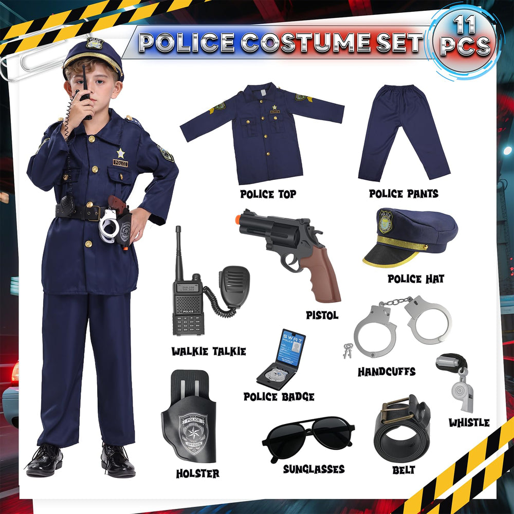BIBUTY walkie-talkie; realistic prop enhances imaginative police play.