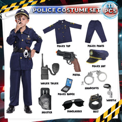 BIBUTY walkie-talkie; realistic prop enhances imaginative police play.