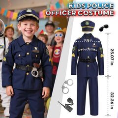 BIBUTY police officer hat; lightweight and easy to wear during costumes.