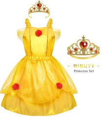 BIBUTY princess jewelry set offers safe, decorative accessories.