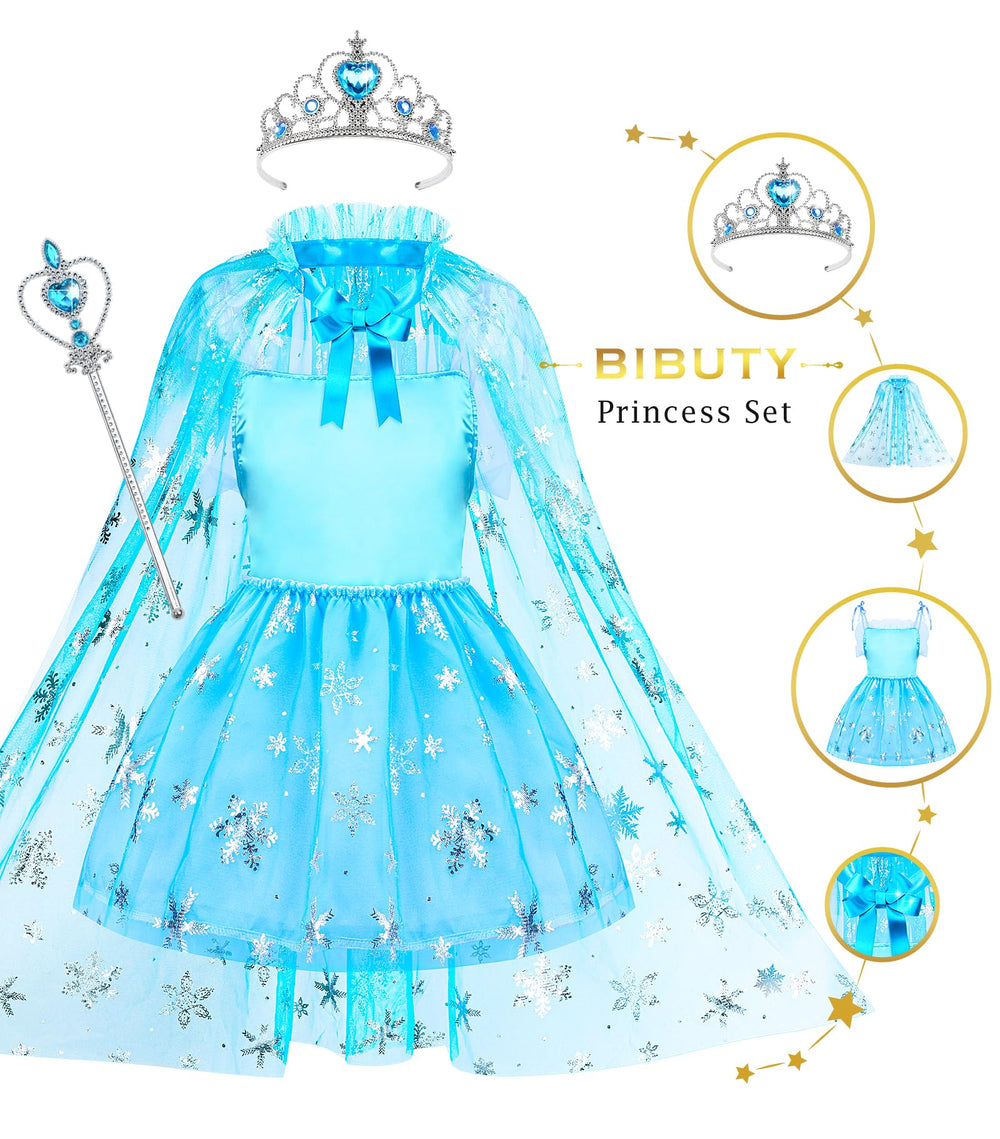 BIBUTY necklace and bracelet set for completing princess look