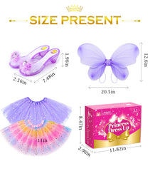 BIBUTY toddler fairy wings enabling big back-swept twirls