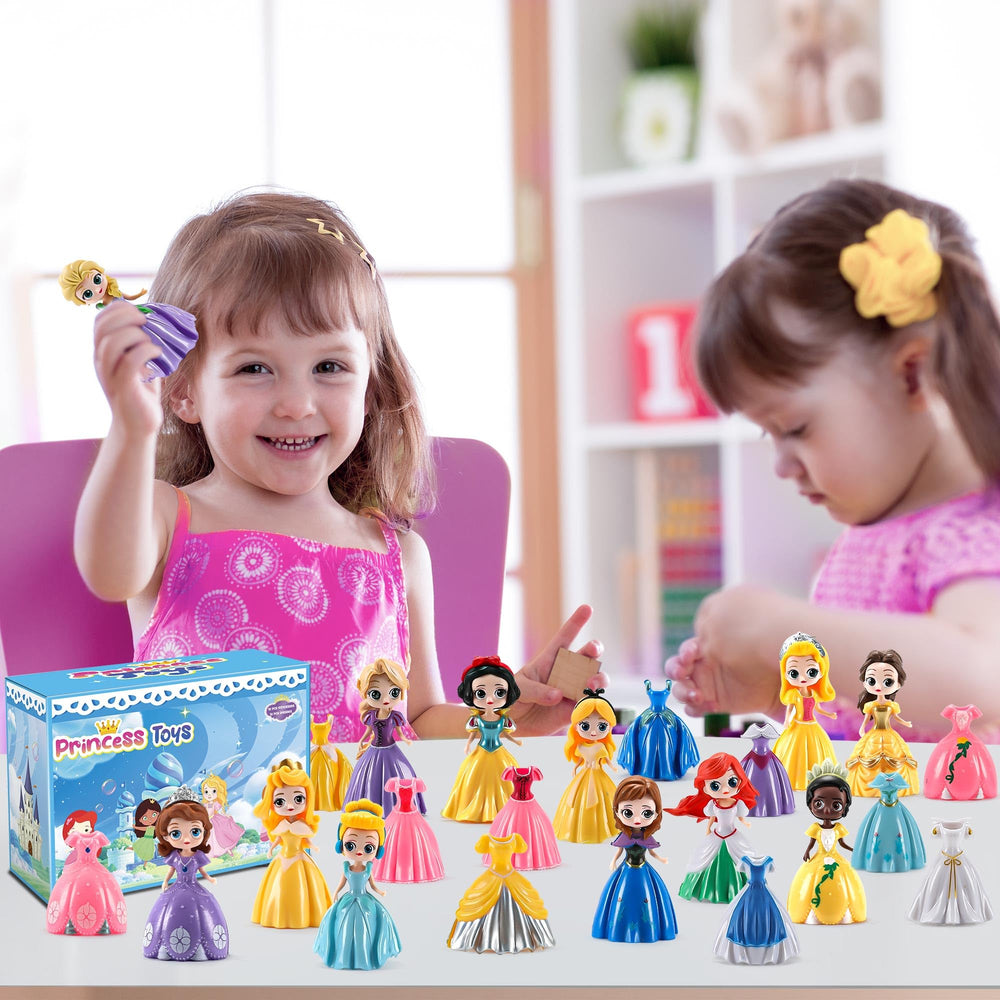 Bicakza Princess Clothing Pieces enable easy outfit changes during play
