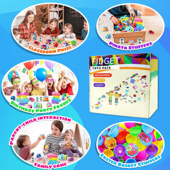 BicMan colorful sensory toys designed for portable play sessions.