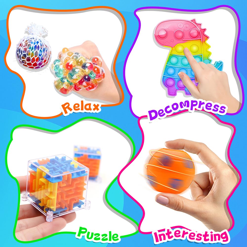 BicMan Easter eggs fillers colorful items for egg hunts.
