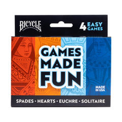 Bicycle 4in1 box front shows vibrant, travel-ready packaging for easy storage