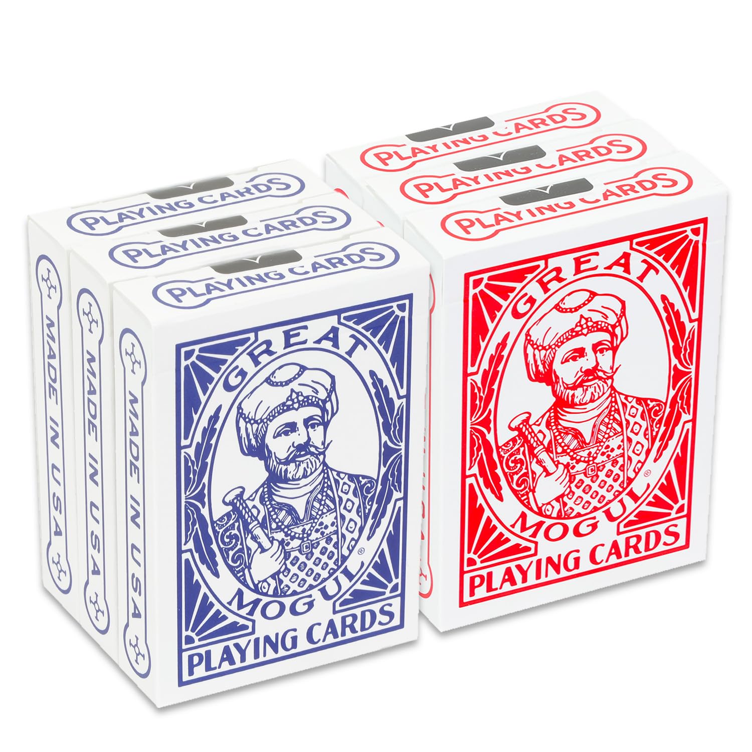 Air Cushioned Bicycle decks ensure smooth dealing and durability during play.