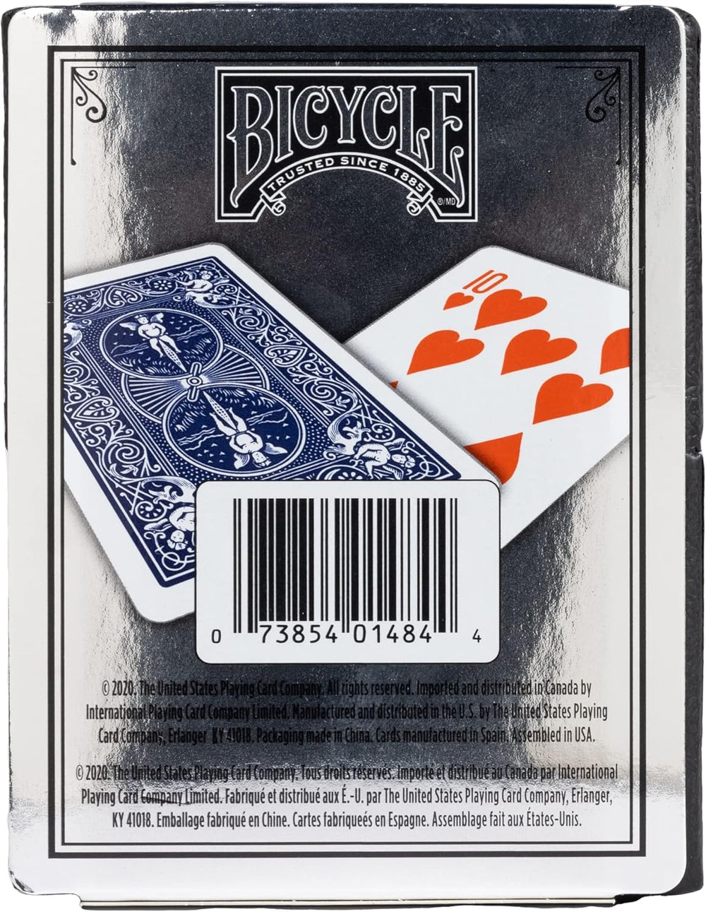 Bicycle Prestige blue deck of waterproof cards ready for play