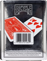 Bicycle Prestige red deck of waterproof cards for clear visibility