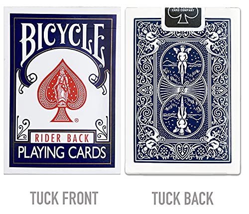 Bicycle Rider Back cards built in the USA with premium cardstock.