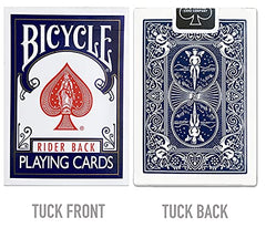 Bicycle Rider Back cards built in the USA with premium cardstock.
