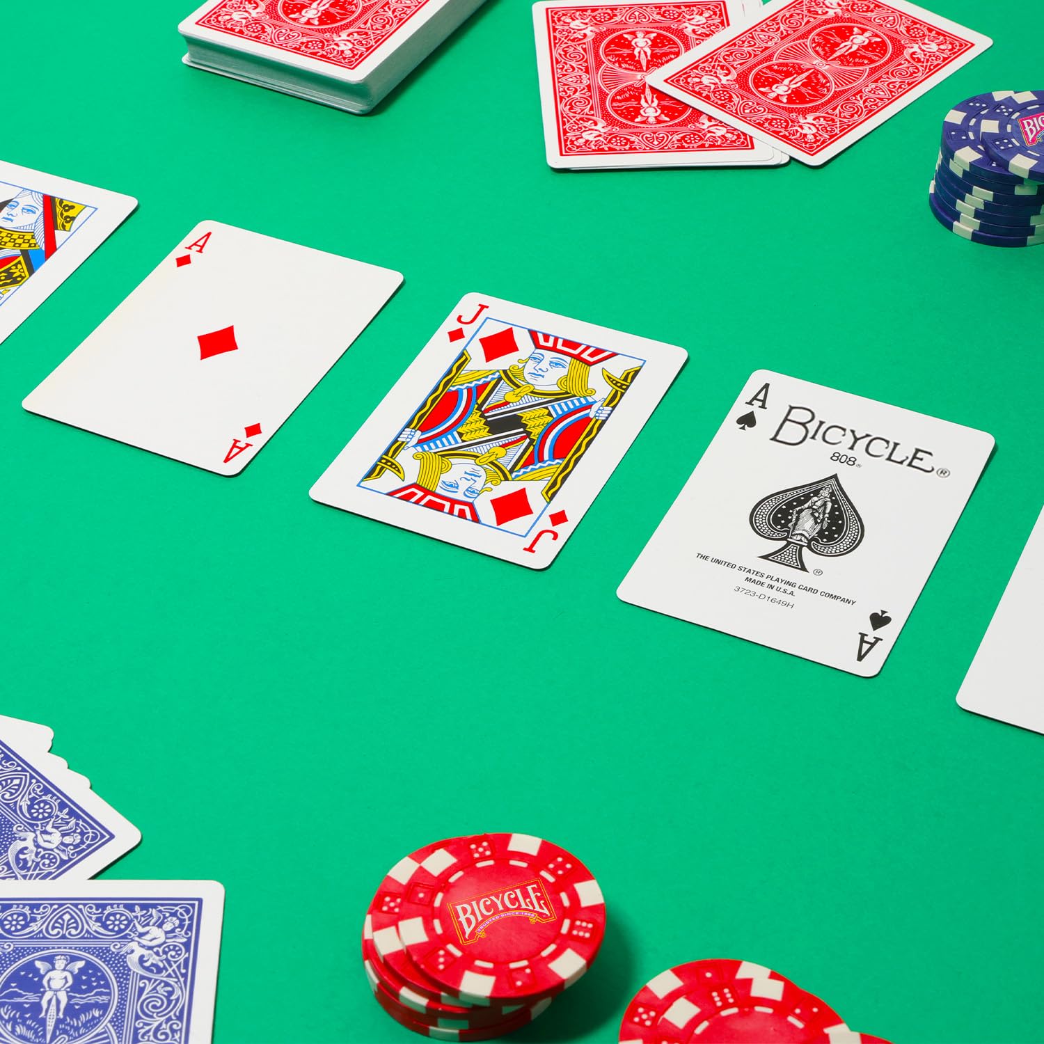 Vintage Great Mogul Rider Back cards celebrate Bicycle heritage and exotic aesthetic.
