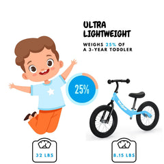 bicystar balance bike coasting footrest supports safe glides.