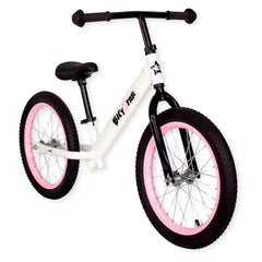 Bicystar balance bike pedal-free design helps kids learn balance quickly.
