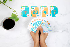 Bidson Games Poof Game deck of cards ready for fast rounds with friends.