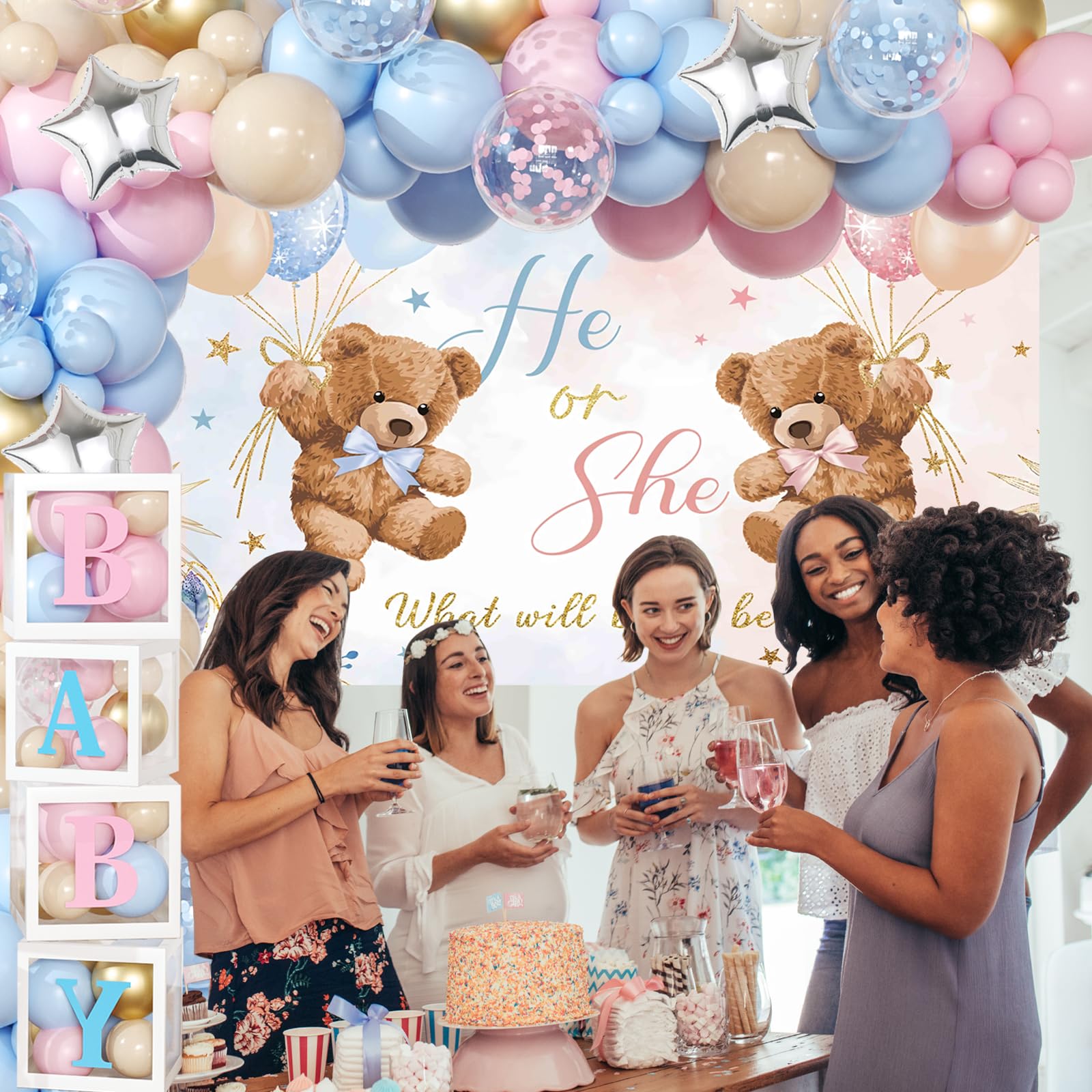 BIENAN 10-inch silver star balloons add sparkle to photos and decor