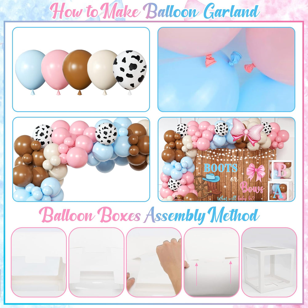 BIENAN balloon tools help assemble a tidy display.