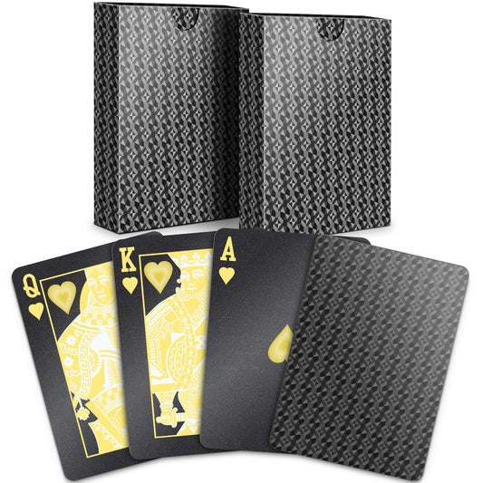 BIERDORF waterproof 54-card deck in hand for weatherproof game nights