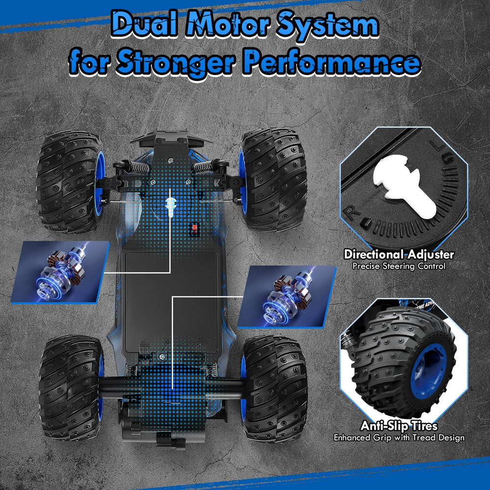 BIFYTON RC car anti-skid tires for steady grip