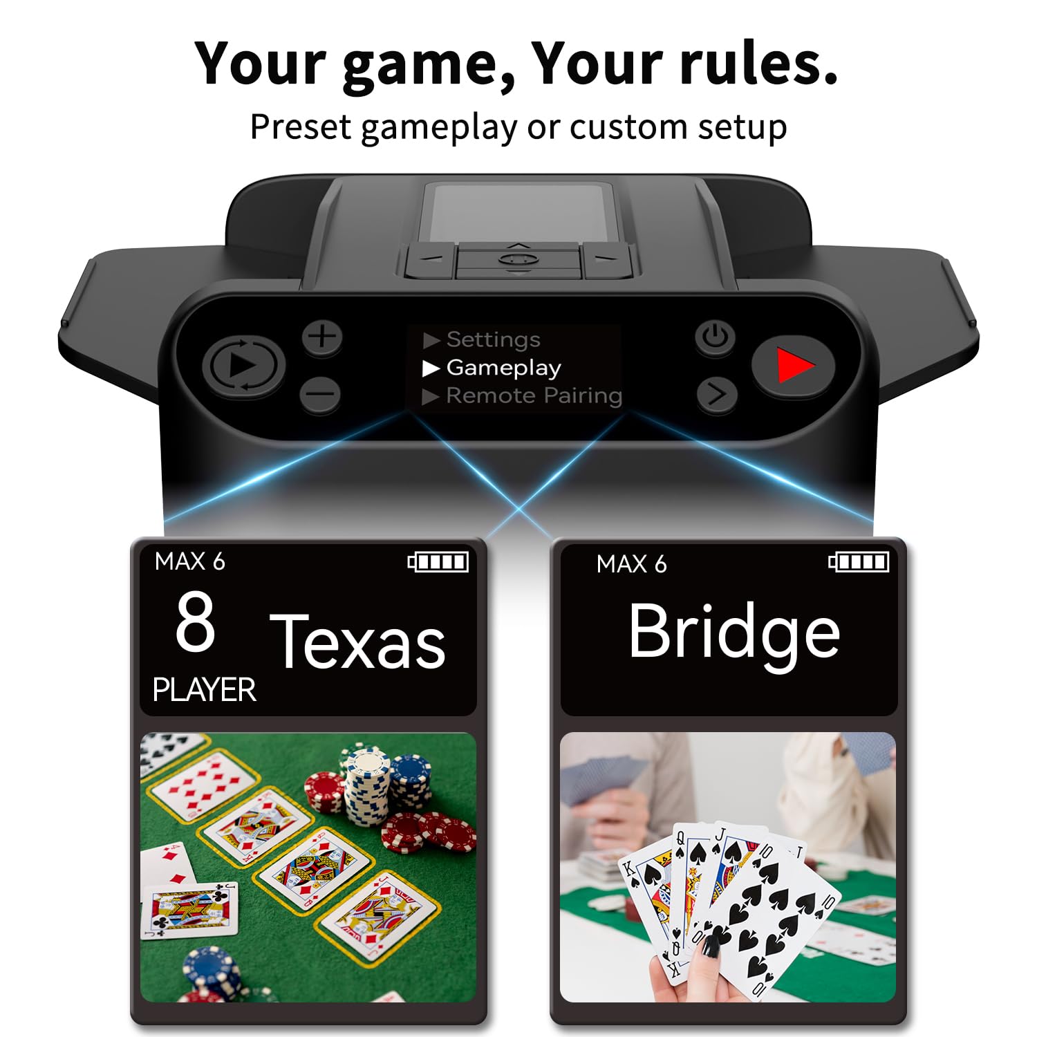 BIFTU device showing broad game compatibility for versatile nights.