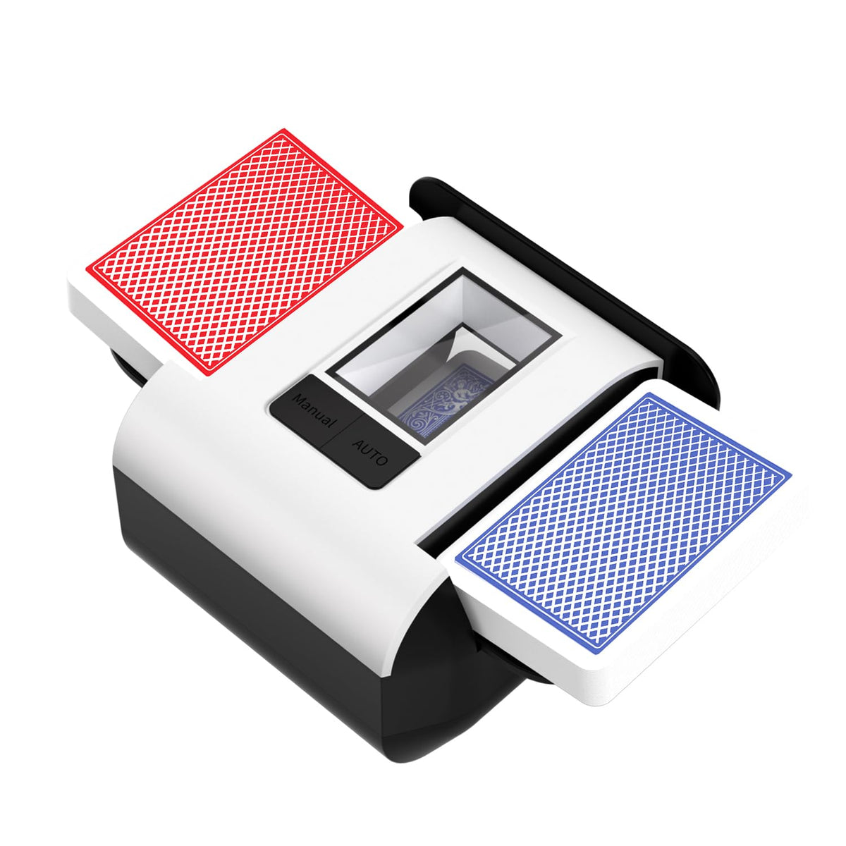 BIFTU automatic card shuffler in dual modes for effortless game nights.