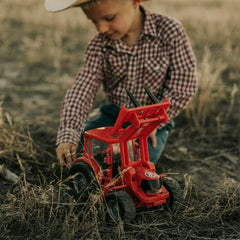 Big Country Toys 1:20 scale playset with figures and animals.