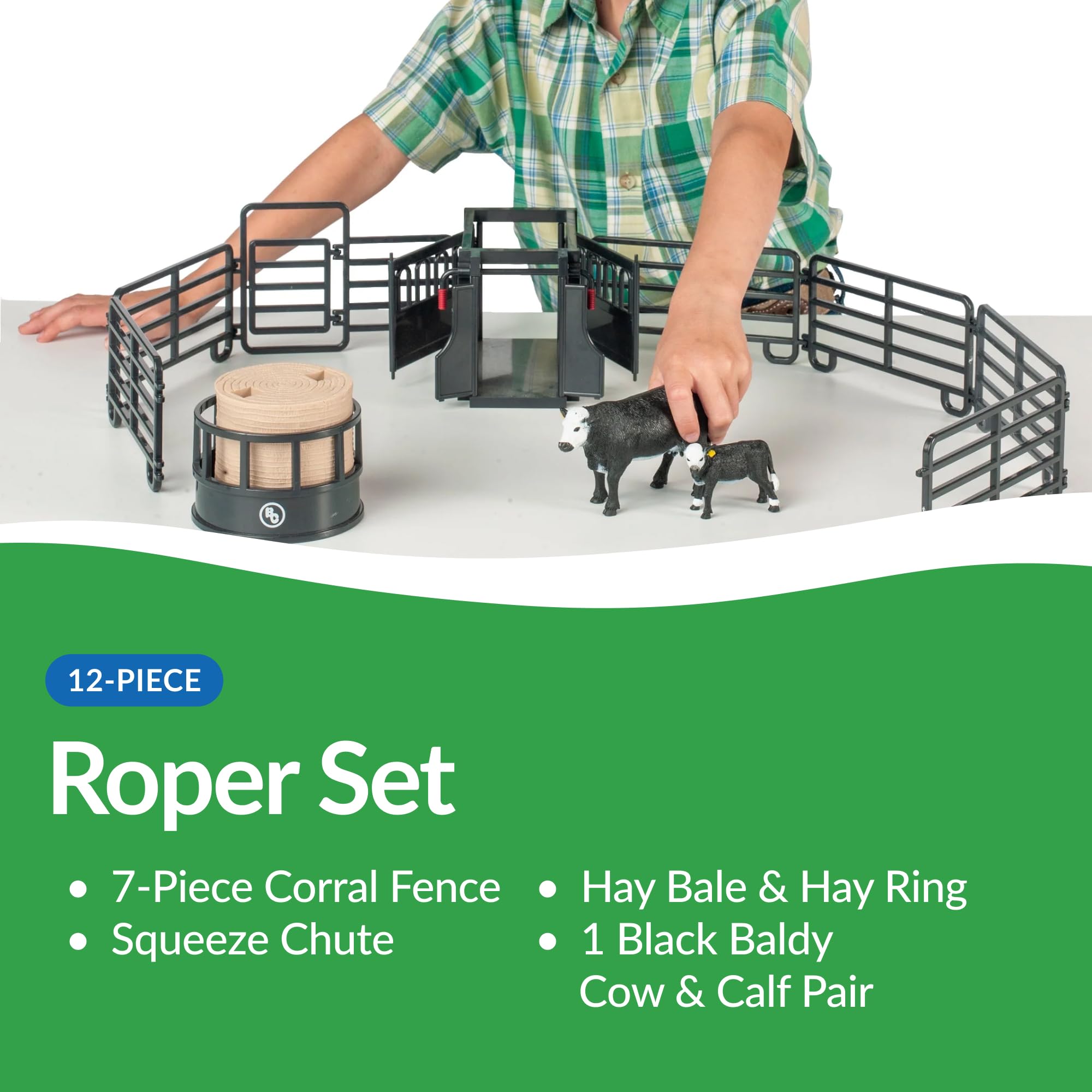 Big Country Toys 6666 Ranch fencing and layout for authentic ranch setup.