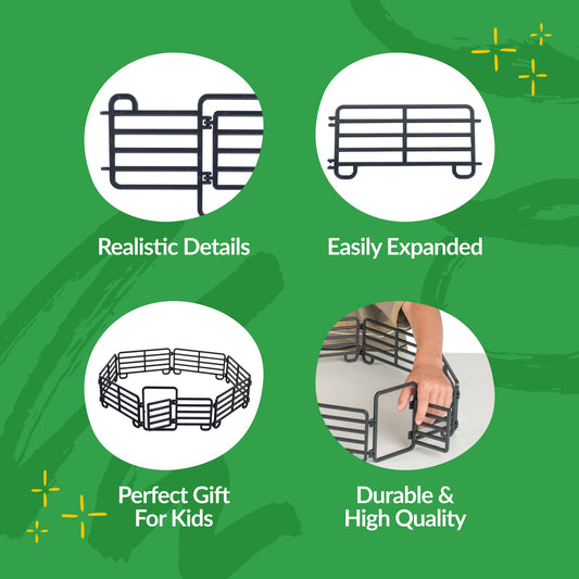 Big Country Toys durable fence panels built for long-lasting farm play experiences.