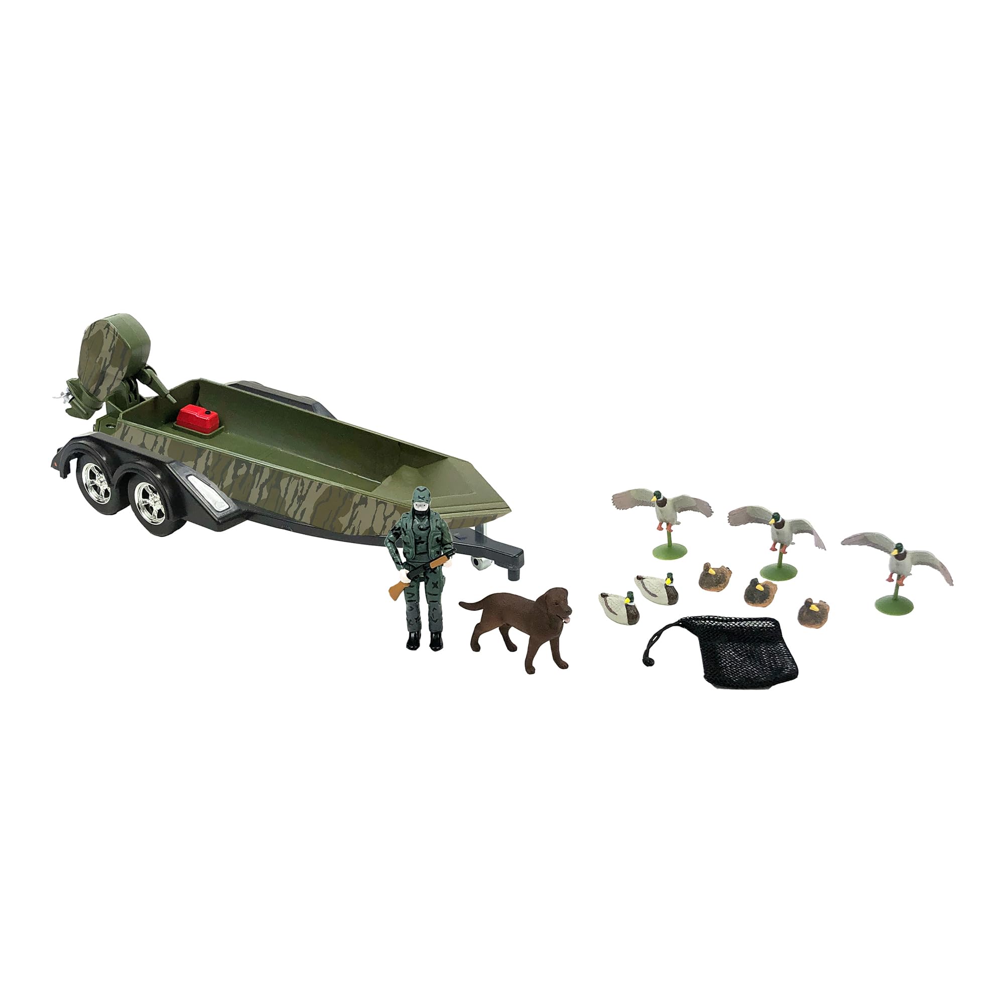 Big Country Toys duck hunting playset overview with a complete, durable hunting scene for imaginative play.